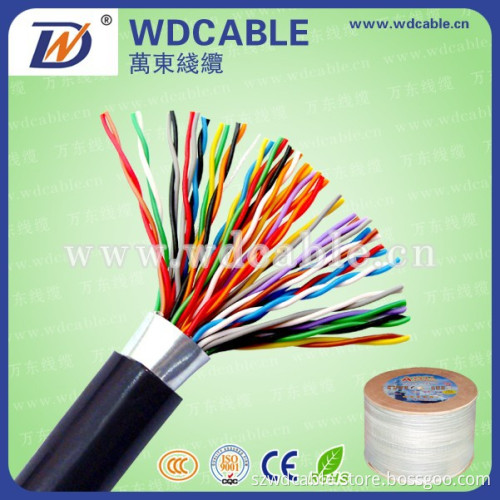 FTP Oil Filling Multi Pair Cable Cat5e Network Cable 50 Pairs